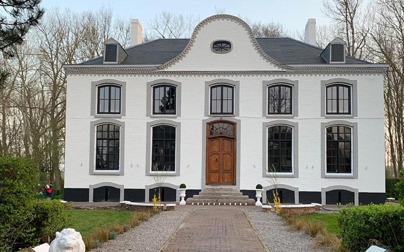 Façade du gîte du domaine de l'ingelshof